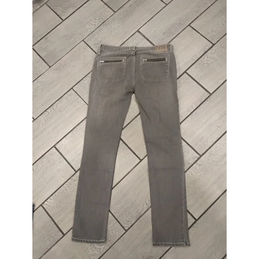 KILL CITY Grey Zipper Detail Skinny‎ Jeans Size 31